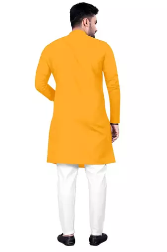 Traditional wear readymade men's kurta pyjama