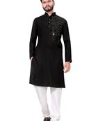 Traditional wear readymade men's kurta pyjama