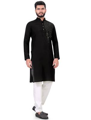 Traditional wear readymade men's kurta pyjama 2