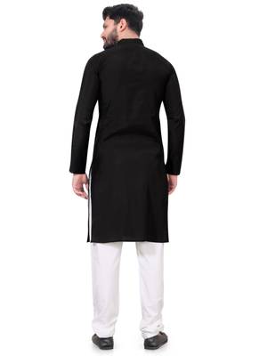 Traditional wear readymade men's kurta pyjama 4