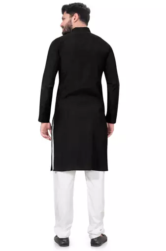 Traditional wear readymade men's kurta pyjama