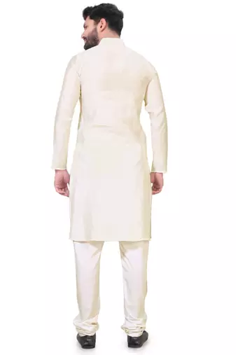 Traditional wear readymade men's kurta pyjama