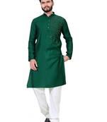 Traditional wear readymade men's kurta pyjama