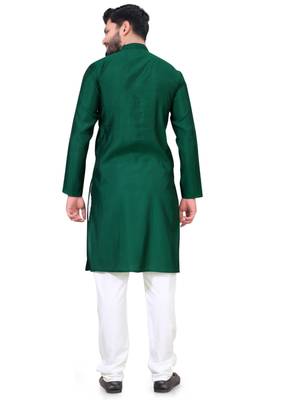 Traditional wear readymade men's kurta pyjama 4