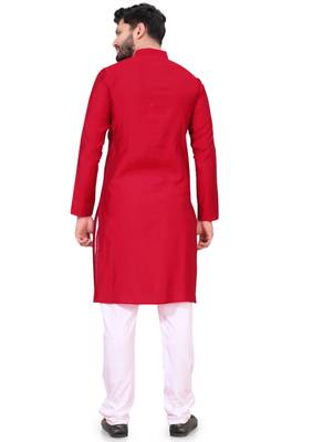 Traditional wear readymade men's kurta pyjama 4