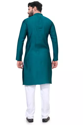 Traditional wear readymade men's kurta pyjama