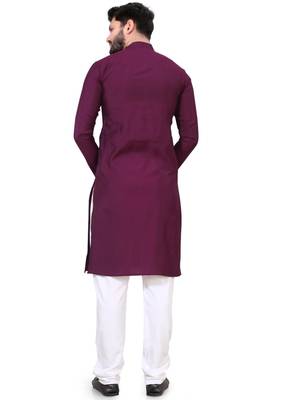 Traditional wear readymade men's kurta pyjama 3