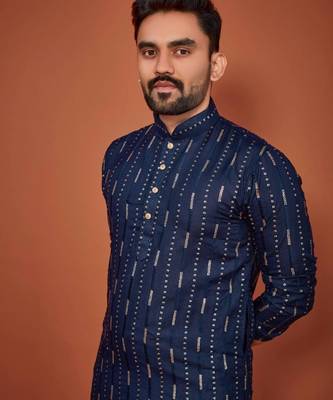 Traditional wear readymade only men's kurta collection 4