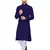 Classic solit plain kurta with bottom set