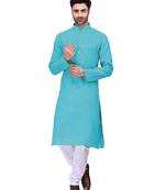 Classic solit plain kurta with bottom set