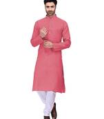 Classic solit plain kurta with bottom set