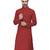 Classic solit plain kurta with bottom set