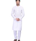 Classic solit plain kurta with bottom set