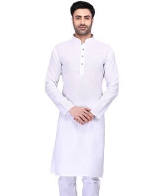 Classic solit plain kurta with bottom set 2
