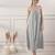 Women grey midi dress