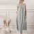 Women grey midi dress