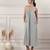 Women grey midi dress
