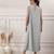 Women grey midi dress