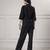 Women black top with pant
