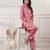 Women rayon peach co-ord set