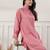 Women rayon peach co-ord set