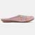 Pairs4u women's peach canvas mojari jutti ethnic embroidered slip-on flats with comfortable pvc sole for women & girls