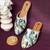 Pairs4u women's ethnic white jutti - embroidered canvas slip-on flats with pvc sole, universal occasion