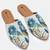 Pairs4u women's ethnic white jutti - embroidered canvas slip-on flats with pvc sole, universal occasion