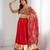 Navratri Special Red rayon gotta Work Lehenga Choli set Garba Lehenga Choli Set*