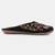 Pairs4u women's black embroidered mojari jutti ethnic canvas flats slip-on comfortable for traditional wear