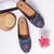 Pairs4u women's ethnic embroidered canvas jutti - comfortable slip-on punjabi flats with pvc sole for women & girls