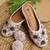 Pairs4u women's white canvas mojari jutti ethnic embroidered punjabi flats with comfortable pvc sole