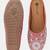 Pairs4u women's peach mojari jutti ethnic embroidered flats canvas slip-on comfortable sole