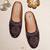 Pairs4u women's wine embroidered canvas jutti ethnic slip-on flats with stylised toe for universal occasions