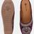 Pairs4u women's wine embroidered canvas jutti ethnic slip-on flats with stylised toe for universal occasions