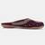 Pairs4u women's wine embroidered canvas jutti ethnic slip-on flats with stylised toe for universal occasions
