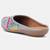 Pairs4u women's grey embroidered canvas juttis - ethnic slip-on flats with stylish toe and comfortable pvc sole