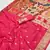 Rani Pink Color Maharastrian Paithani Silk Saree
