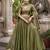 Fendi Fabric Chaniya Choli with Sequins and Thread Embroidery & Designer Belt