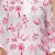 Pink white printed cotton kurta and pant set
