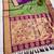 Mehendi Green Color Heavy Paithani Silk Traditional Saree