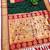 Dark Green Color Heavy Paithani Silk Traditional Saree