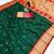 Dark Green Color Heavy Paithani Silk Traditional Saree
