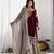 Sequins Work Suit Set With Palazzo