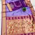 Lavender Color Heavy Paithani Silk Traditional Saree