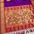 Purple Color Heavy Paithani Silk Traditional Saree