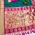 Emerald Green Color Heavy Paithani Silk Traditional Saree