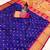 Navy Blue Color Heavy Paithani Silk Traditional Saree