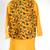 Yellow embroidered cotton nehru jacket set