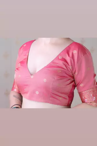 Soft silk banarasi peacock zari woven saree
